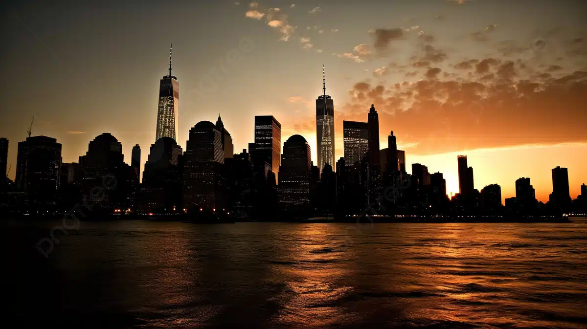 nyc-sunset-on-the-water