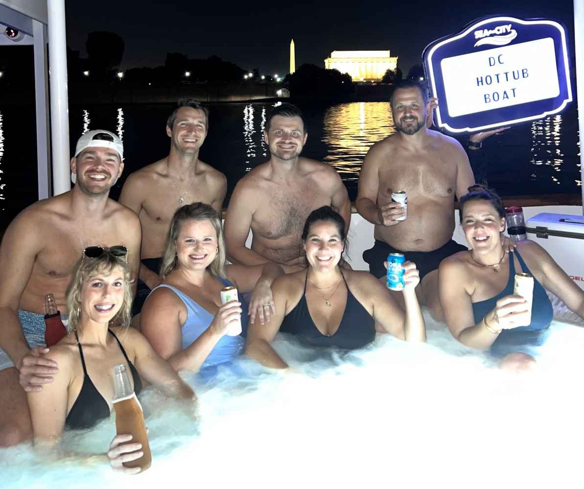 Hot Tub Boat Party in Washington DC