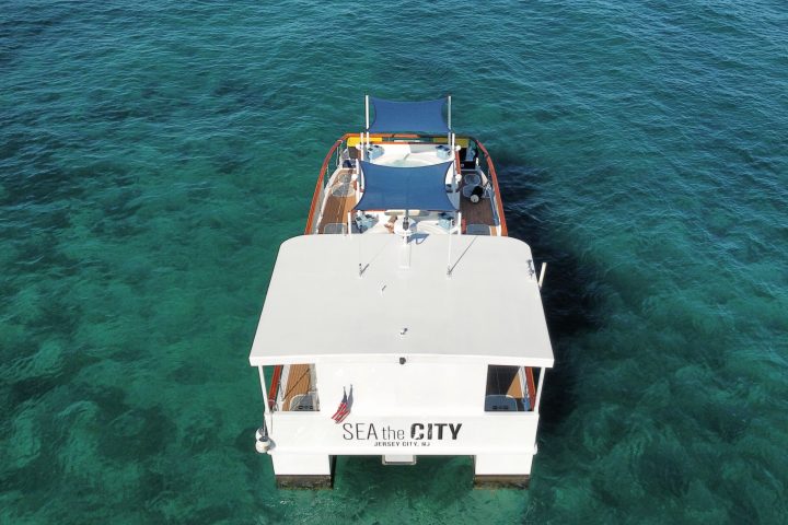 a large ship in a body of water